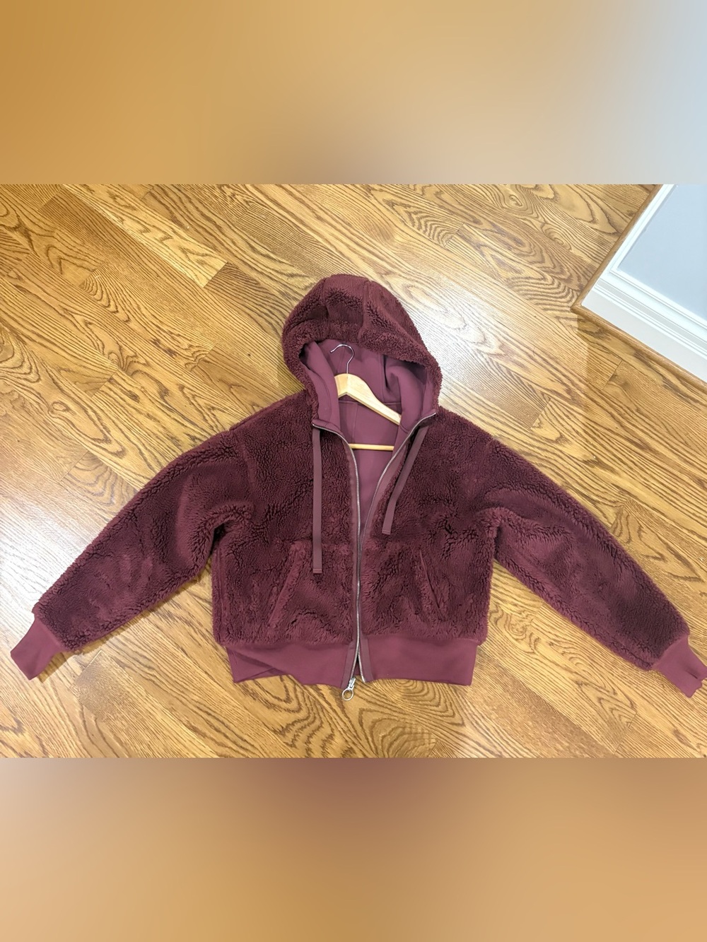 Athleta Reversible Zip-Up Hoodie